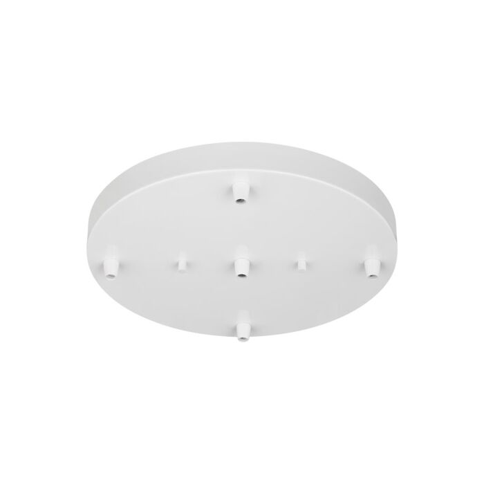 Sea Gull Towner Five Light Cluster Canopy in White
