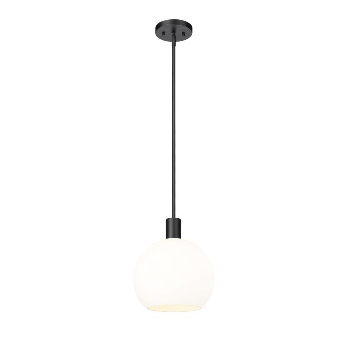Z Lite Margo 1 Light Pendant Light In Matte Black
