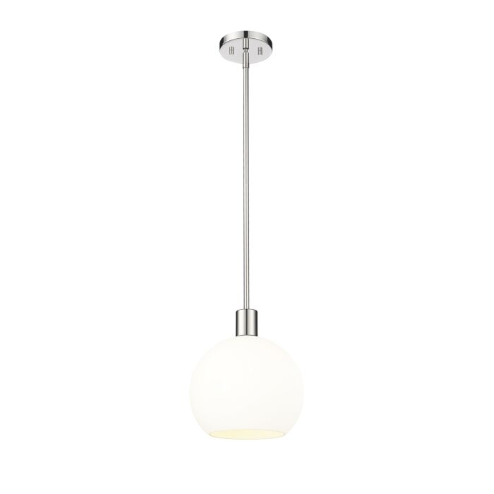 Z Lite Margo 1 Light Pendant Light In Polished Nickel