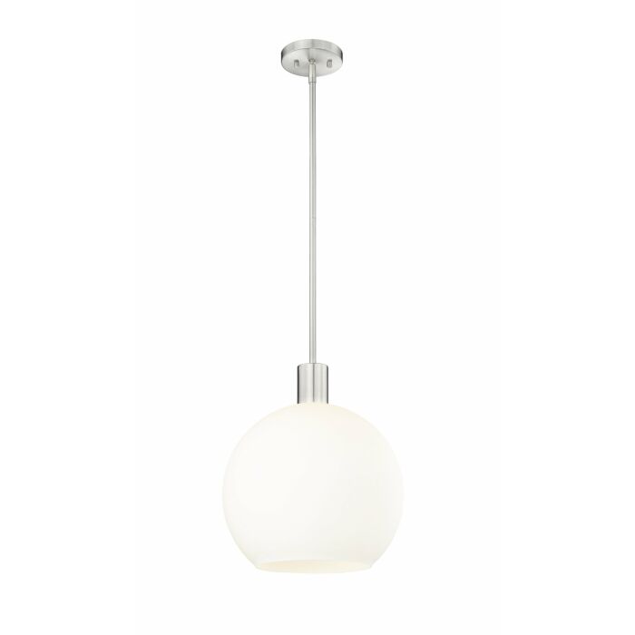 Z Lite Margo 1 Light Pendant Light In Brushed Nickel