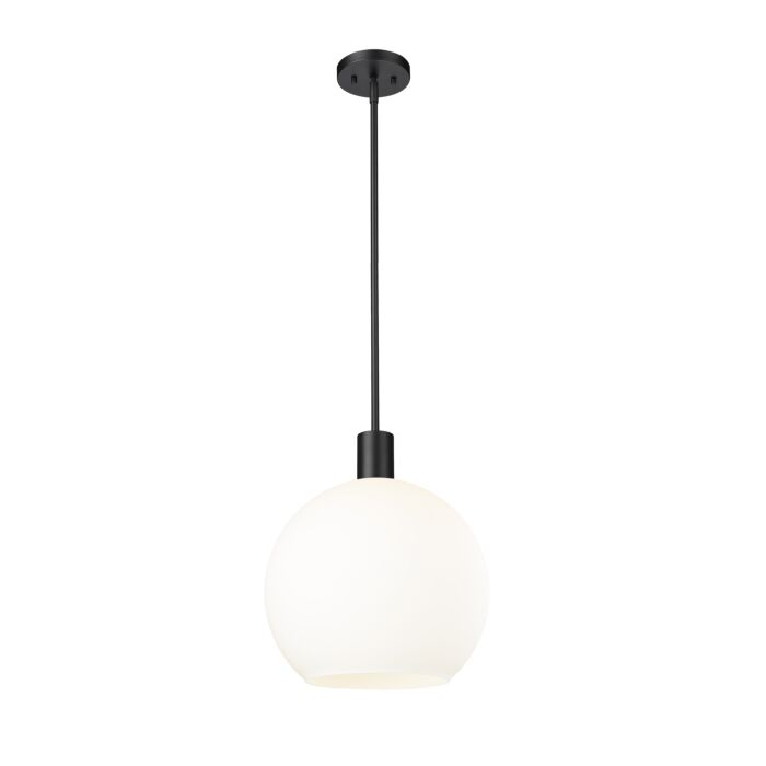 Z Lite Margo 1 Light Pendant Light In Matte Black