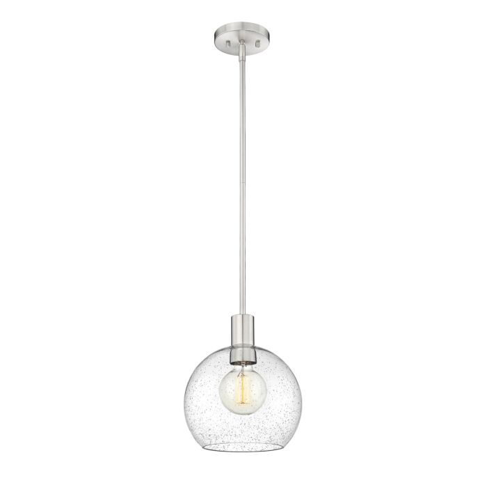 Z Lite Margo 1 Light Pendant Light In Brushed Nickel