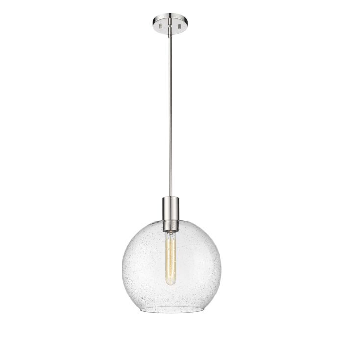 Z Lite Margo 1 Light Pendant Light In Polished Nickel