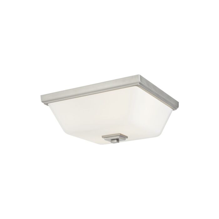 Sea Gull Ellis Harper 2 Light LED Ceiling Light in Brushed Nickel