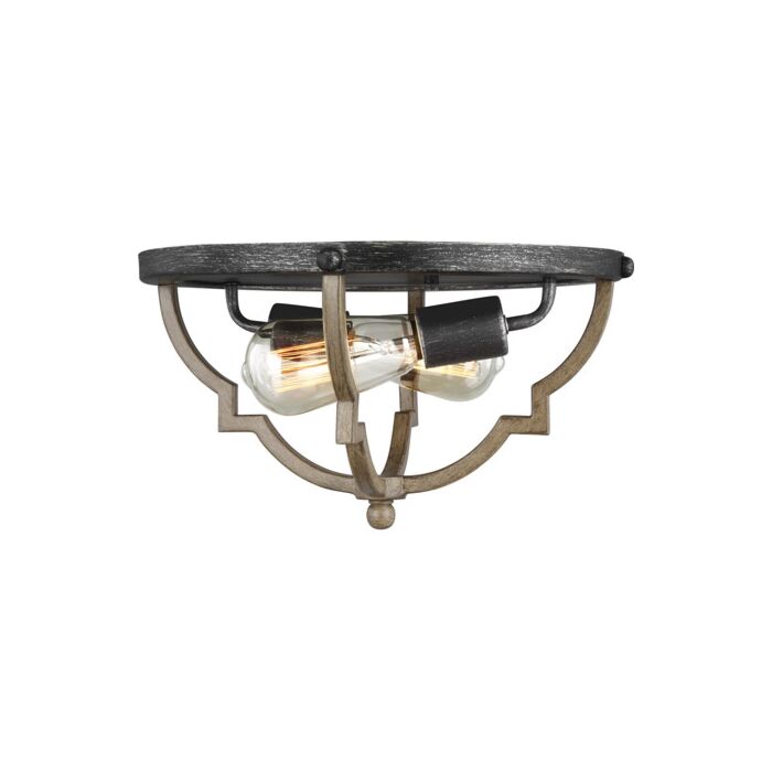 Sea Gull Socorro 2 Light Ceiling Light in Stardust