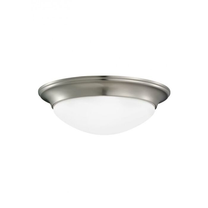 Sea Gull Nash Ceiling Light in Brushed Nickel