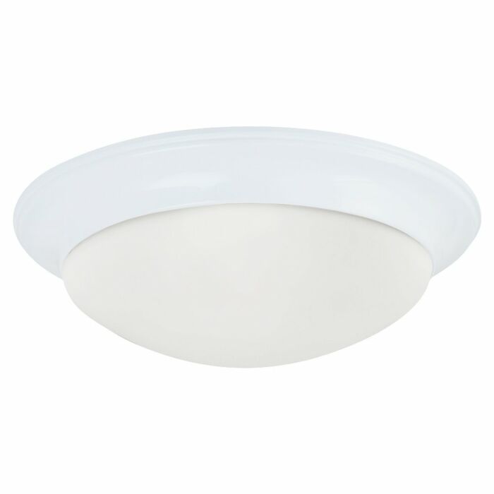 Sea Gull Nash 3 Light Ceiling Light in White