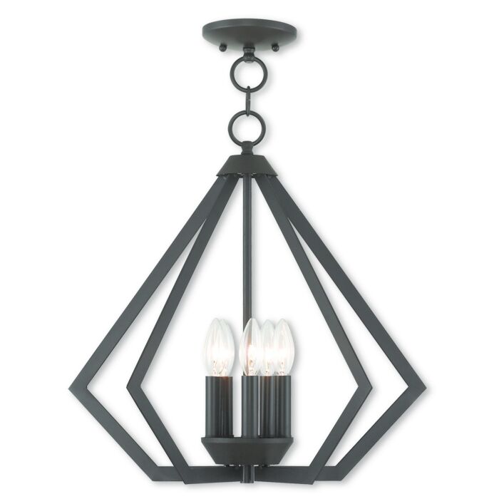 Prism 5-Light Chandelier in Bronze