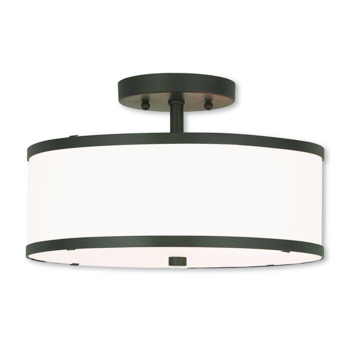 Park Ridge 2-Light Ceiling Mount in Bronze