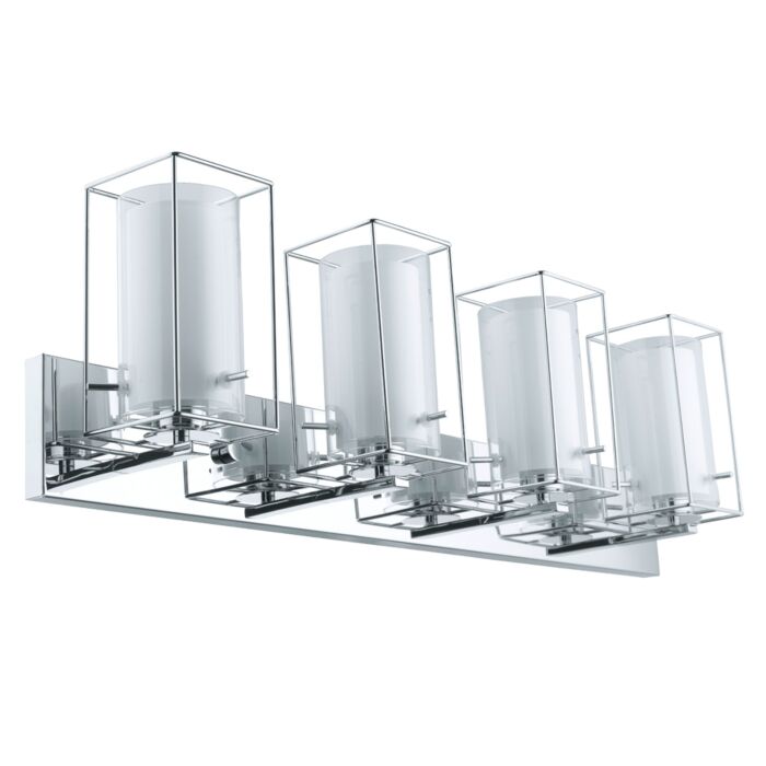 Iride 4-Light Wall Mount in Chrome