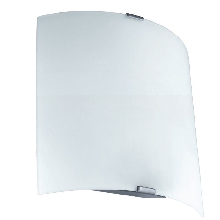 Grafik 1-Light LED Wall Light in Silver