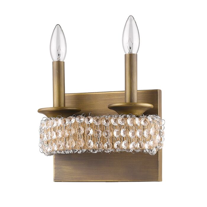 Two Light Wall Sconce
