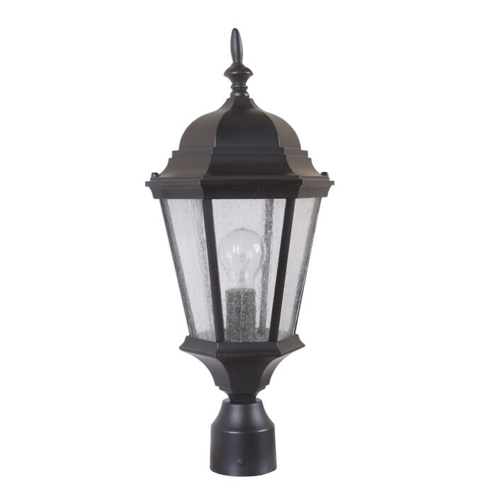 One Light Post Mount by Craftmade