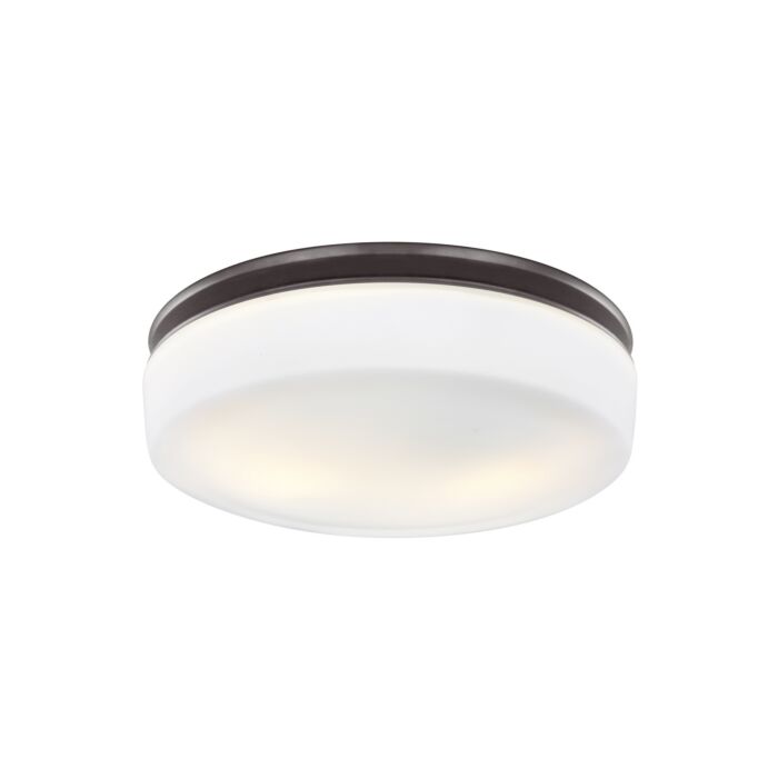 Two Light Flush Mount by Visual Comfort Studio