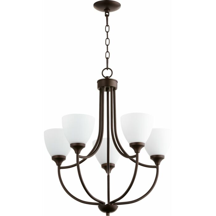 Five Light Chandelier by Quorum