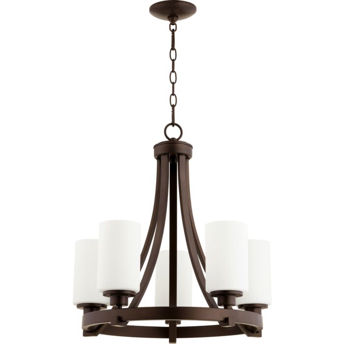 Five Light Chandelier by Quorum