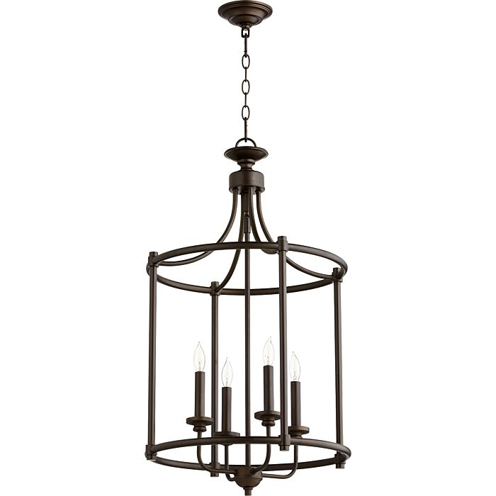 Four Light Entry Pendant by Quorum