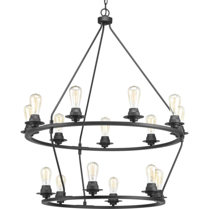 Debut 15-Light Chandelier in Graphite