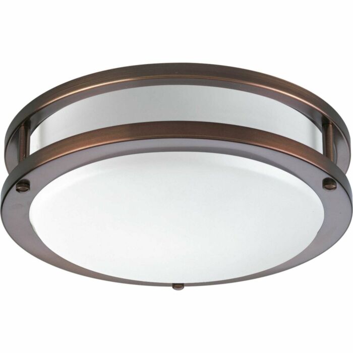 LED Linear 1-Light LED Flush Mount in Urban Bronze
