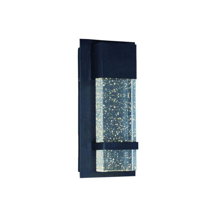 Cascade 1-Light LED Outdoor Wall Sconce in Black