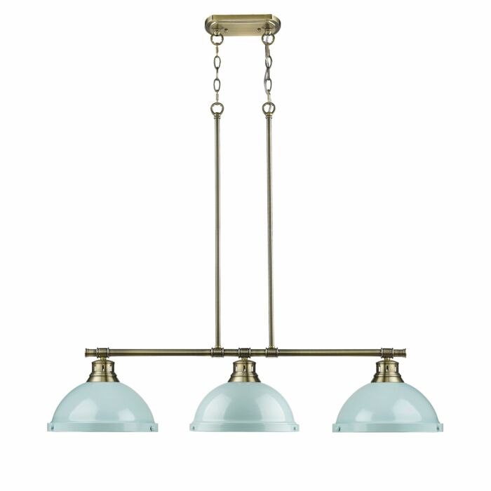 Three Light Linear Pendant