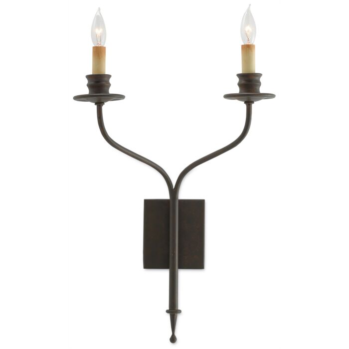 Two Light Wall Sconce