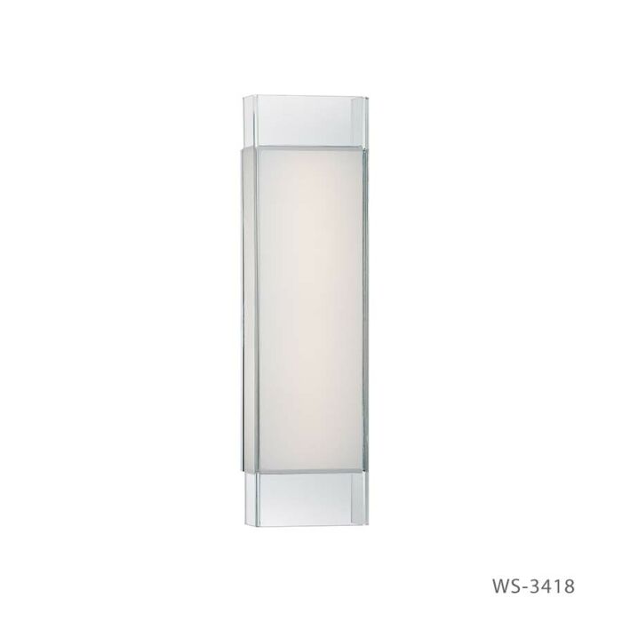 Modern Forms Cloud  Bathroom Vanity Light in Chrome