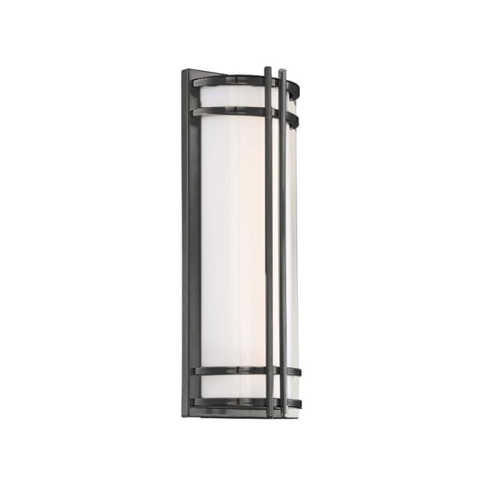 Modern Forms Skyscraper 1 Light Outdoor Wall Light in Bronze
