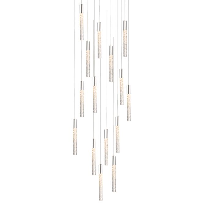 Modern Forms Magic 15 Light Chandelier in Polished Nickel