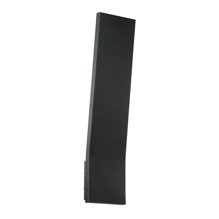 Modern Forms Blade 1 Light Outdoor Wall Light in Black