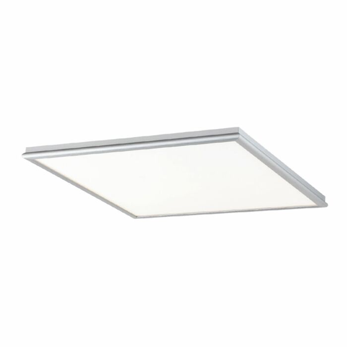 Modern Forms Neo 1 Light Flush Mount in Brushed Aluminum
