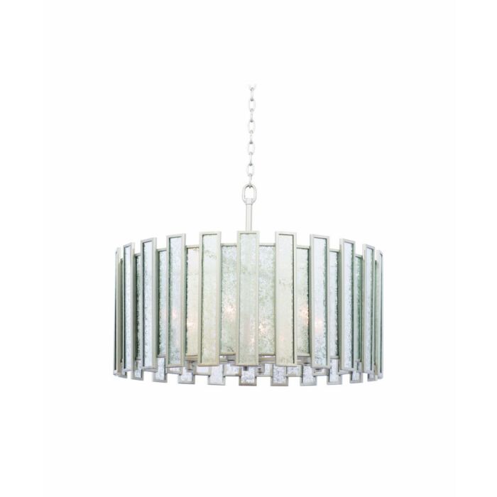 Six Light Convertible Pendant - Semi Flush Mount by Kalco