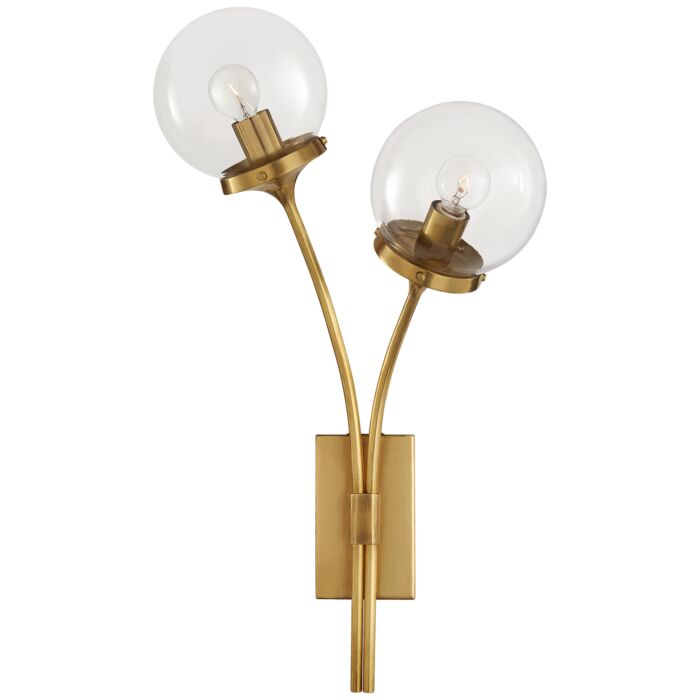 Two Light Wall Sconce