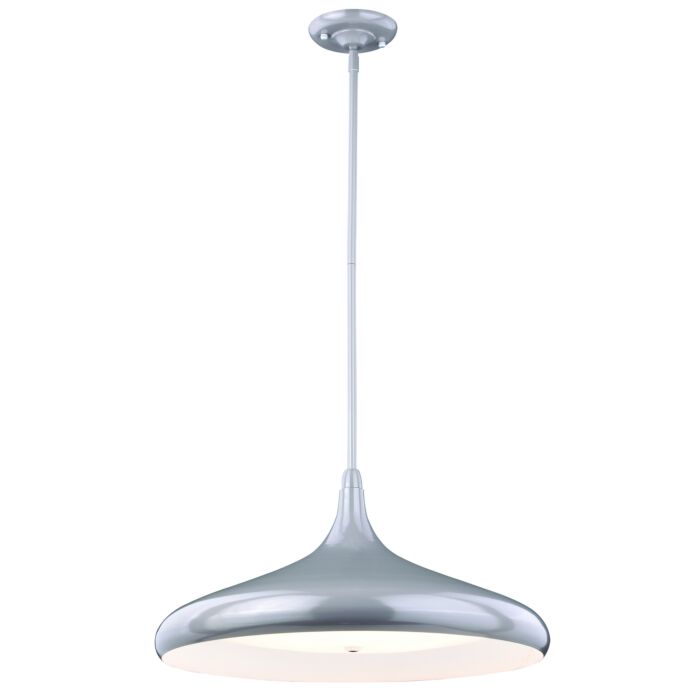 Bacio 1-Light LED Pendant in Taupe