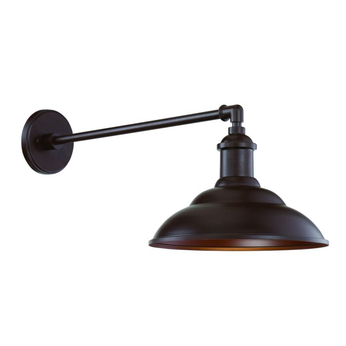 The Great Outdoors 5 Inch RLM Lighting Shade in Bronze with Copper Flecks