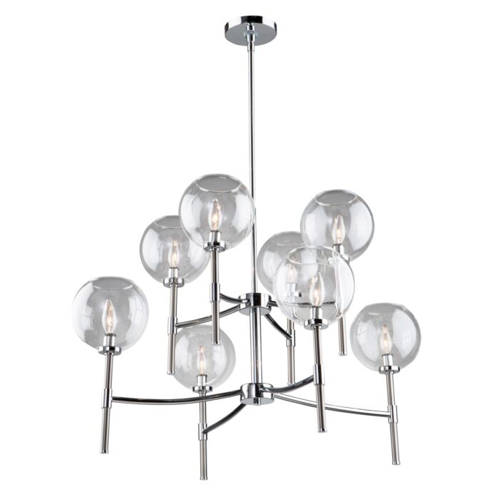 Eight Light Chandelier
