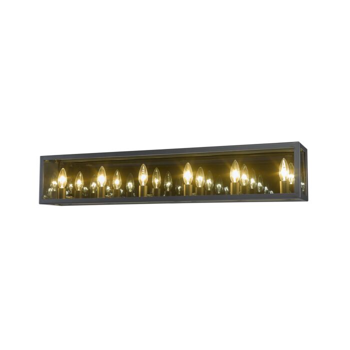Z Lite Infinity 6 Light Bathroom Vanity Light In Misty Charcoal