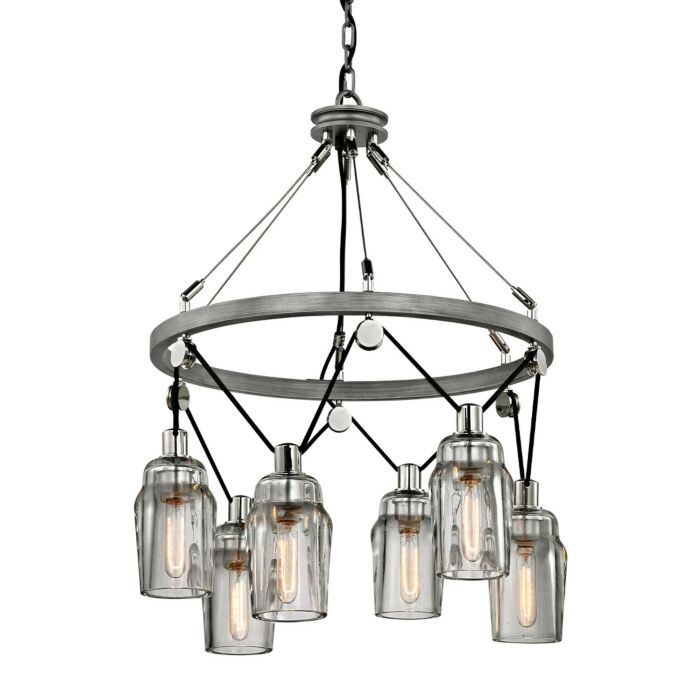 Six Light Chandelier