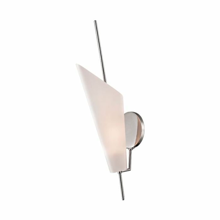 Hudson Valley Cooper 2 Light 23 Inch Wall Sconce in Polished Nickel