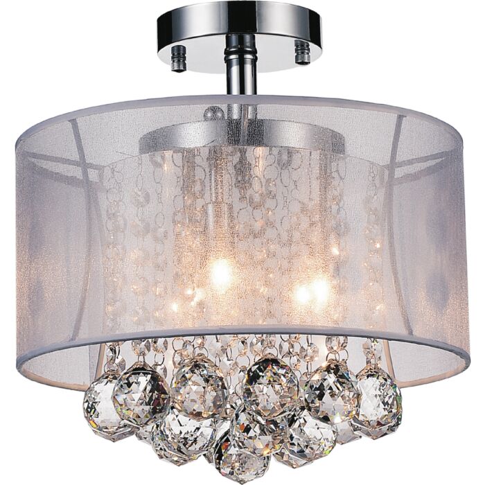 Three Light Flush Mount