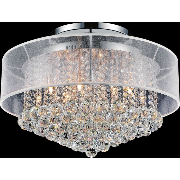 12 Light Flush Mount