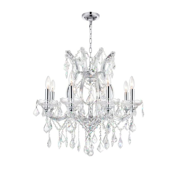 Nine Light Chandelier by CWI Lighting