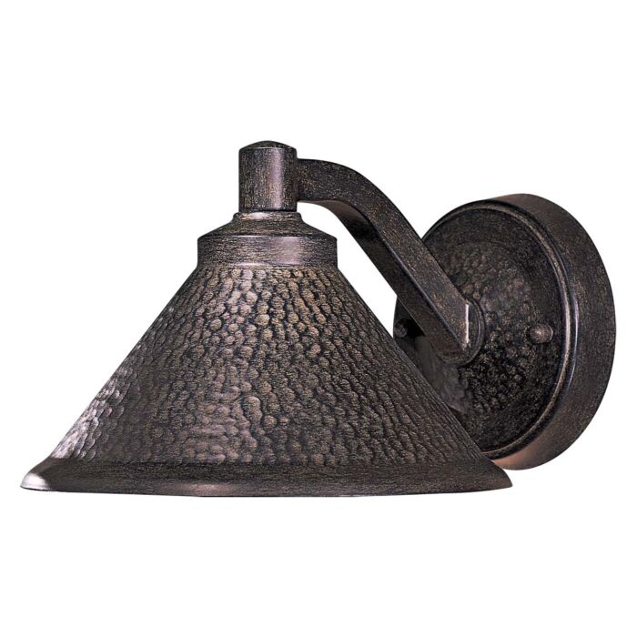 The Great Outdoors Kirkham 6 Inch Outdoor Wall Light in Aspen Bronze