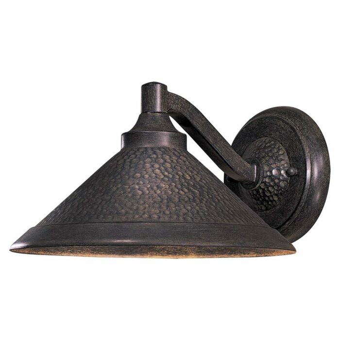 The Great Outdoors Kirkham 7 Inch Outdoor Wall Light in Aspen Bronze