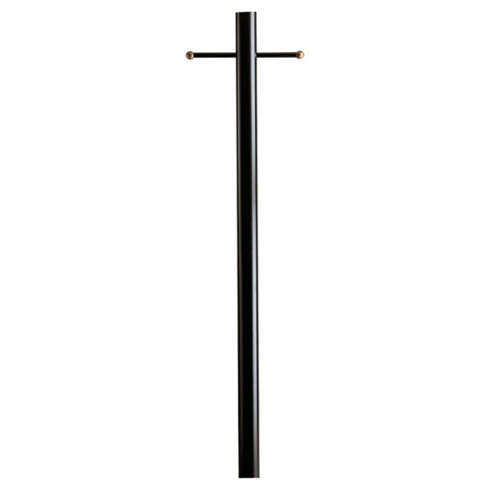 Sea Gull Posts 84 Inch Outdoor Post Light in Black