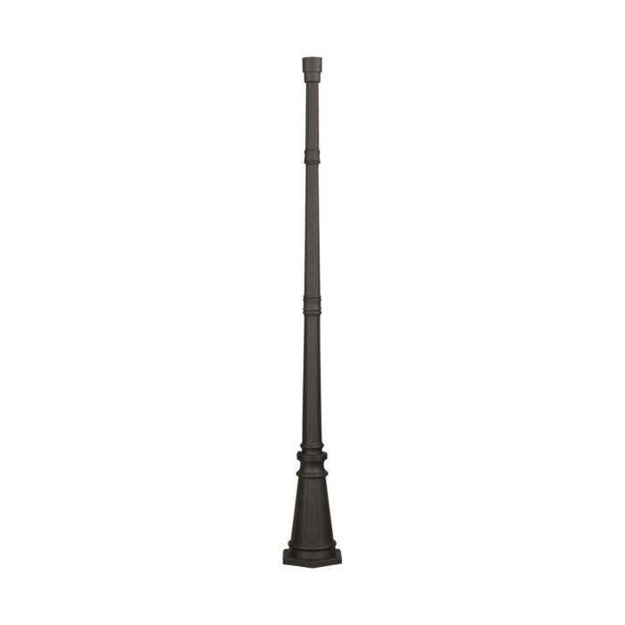 Sea Gull Posts 71 Inch Outdoor Post Light in Black