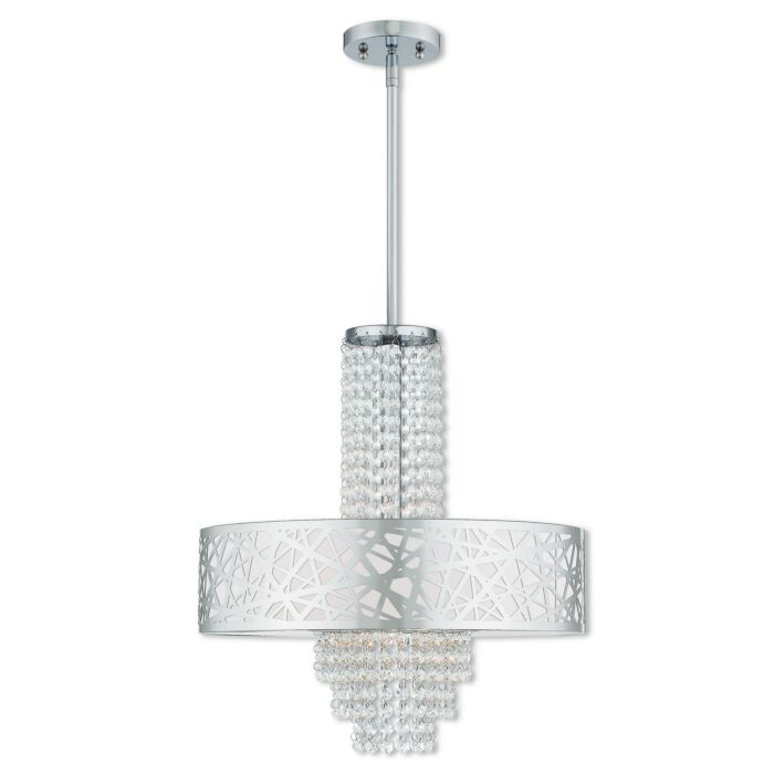 Allendale 4-Light Pendant in Polished Chrome