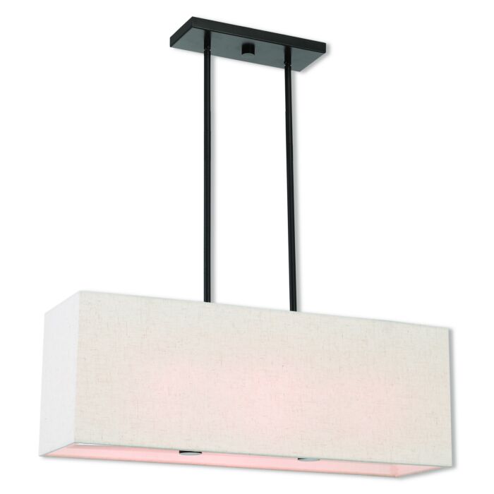 Summit 3-Light Linear Chandelier in English Bronze