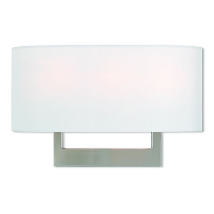 ADA Wall Sconces 3-Light Wall Sconce in Brushed Nickel