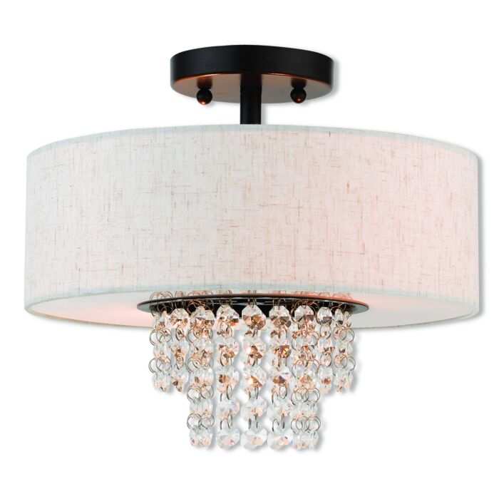 Carlisle 2-Light Ceiling Mount in English Bronze